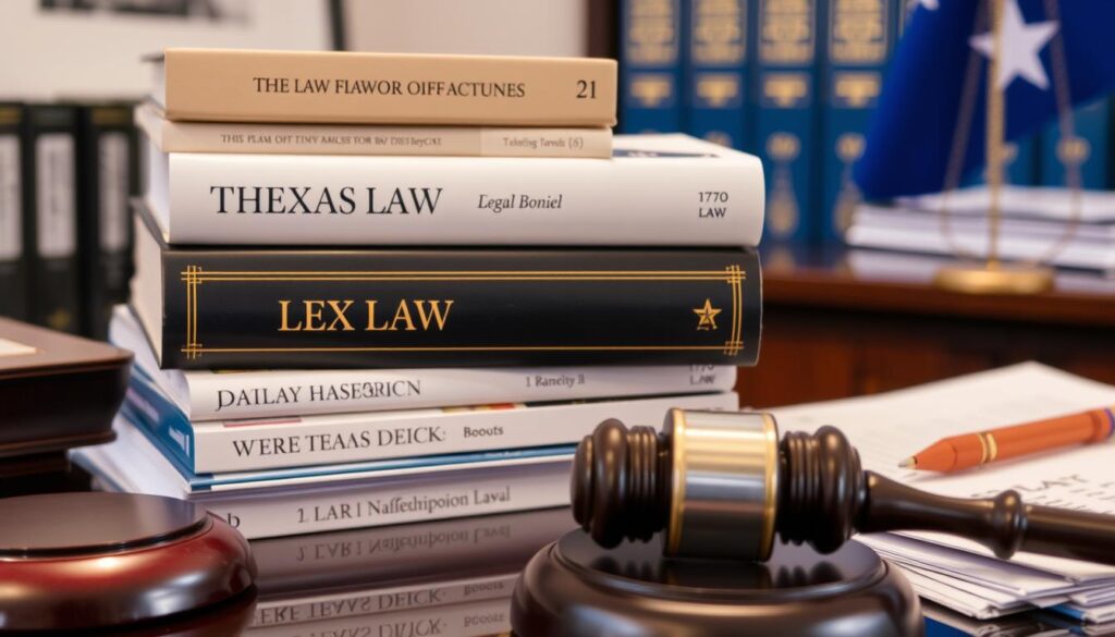 Texas law books and legal documents for personal injury cases Texas law books and legal documents for personal injury cases