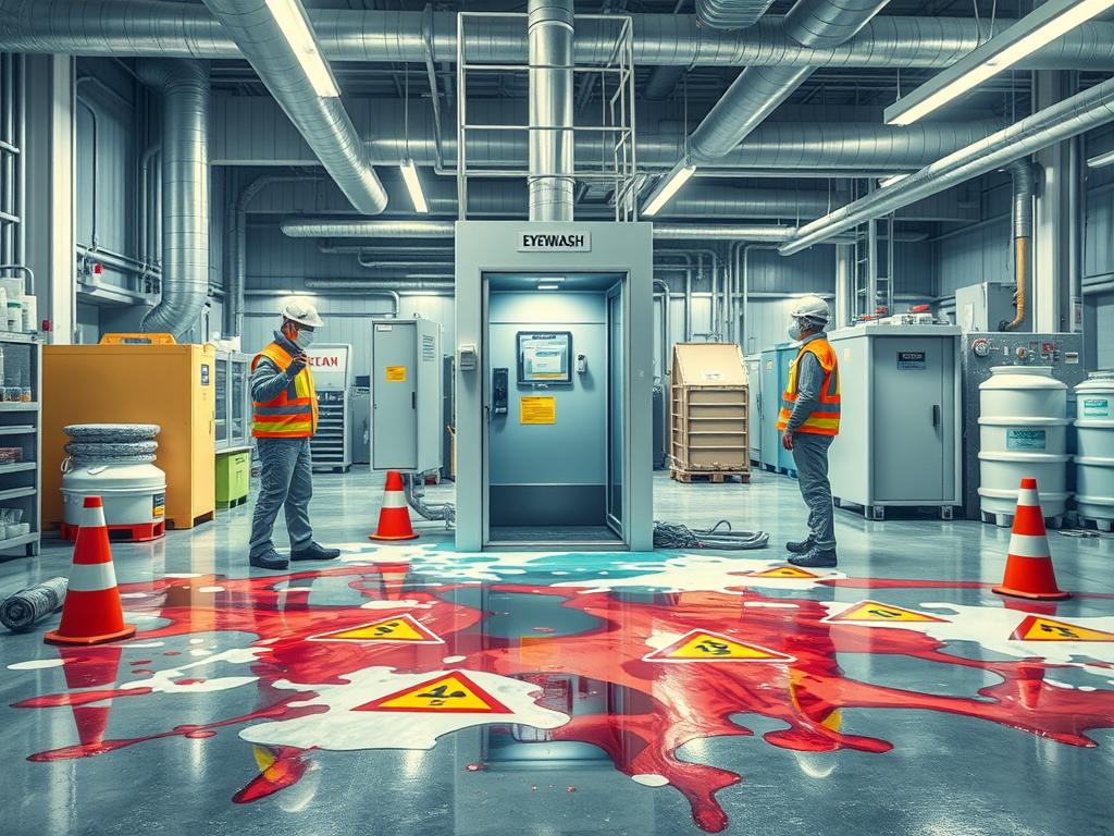 Chemical exposure accident in Houston industrial workplace Chemical exposure accident in Houston industrial workplace